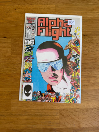 Comic Book: Alpha Flight Issue 40