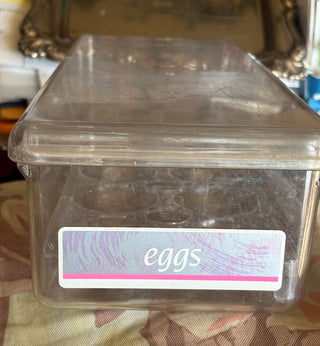 Vintage 3-piece Egg Holder, tray removable RCD