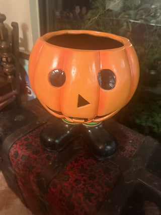 Big Giant Halloween Jack-o'-lantern Candy Bowl