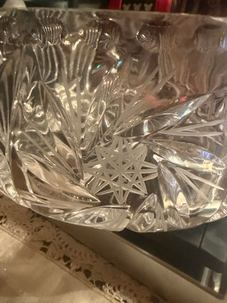 Large Cut Crystal Bowl