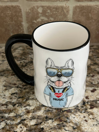 Hipster Dog Mug