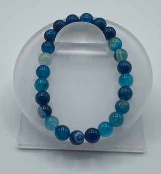 8mm Blue Agate bracelet