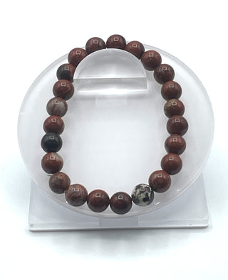 8mm Red Jasper Bracelet