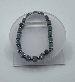 Square Hematite Bracelet