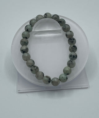 8mm Kiwi Jasper Bracelet
