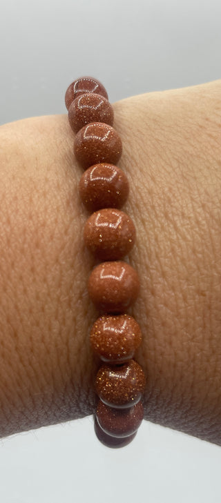 8mm Goldstone Bracelet