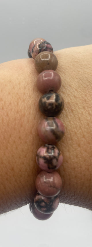 8mm Rhodonite Bracelet