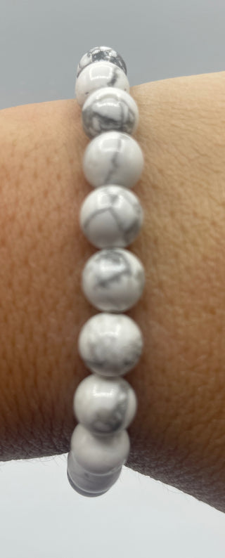 8mm Howlite Bracelet