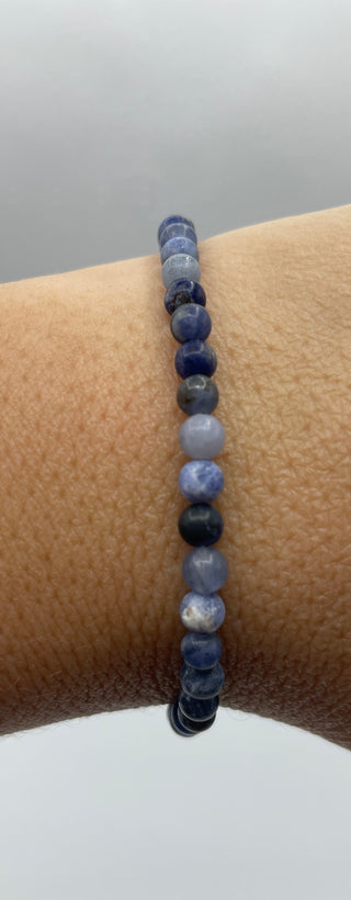 4mm Sodalite Bracelet