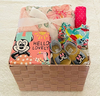Minnie Mouse Baby Gift Basket, 0-3 months