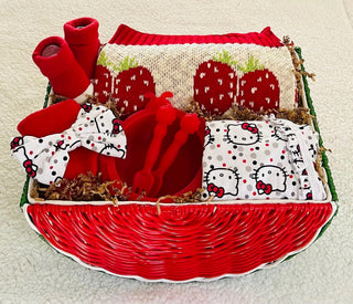 Watermelon Baby Gift Basket, Newborn