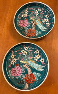 Japanese MCM Gold Imari Handpainted Porcelain Dish
