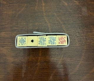 1920-1950s Ivory Bakelite Poker Dice