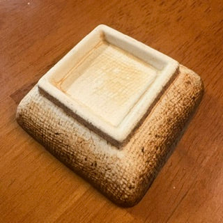 Vntg Japanese Kosui Blue Condiment Dish