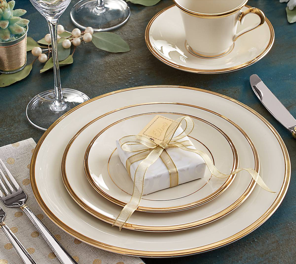 Boxed Set of 4 Lenox Eternal  China 5-pc place settings NEW