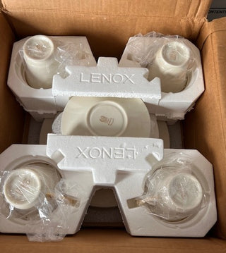 Boxed Set of 4 Lenox Eternal  China 5-pc place settings NEW