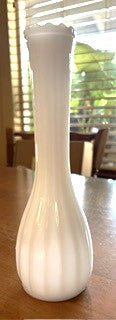 MCM White CLG Co. Milk Glass Bud Vase