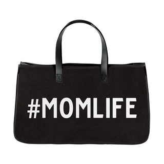 #MOMLIFE TOTE BAG-BLK