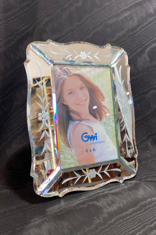 Mirrored Photo Frame