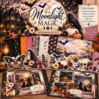 Moonlight Magic 12×12 Scrapbook Kit