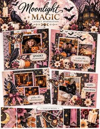Moonlight Magic 12×12 Scrapbook Kit
