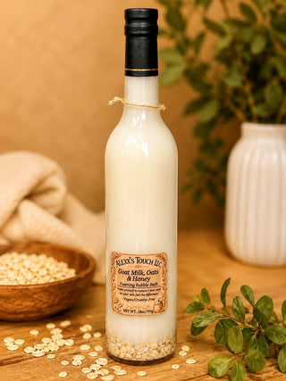 ARTISAN BUBBLE BATH "GOAT MILK, OATS & HONEY"