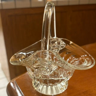 Vintage Oneida Crystal Bride's Basket