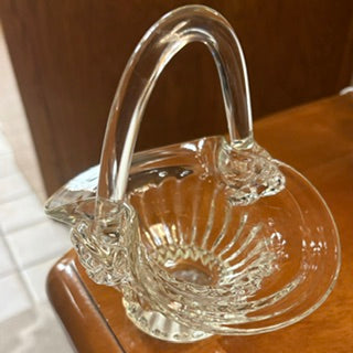 Vintage Oneida Crystal Bride's Basket