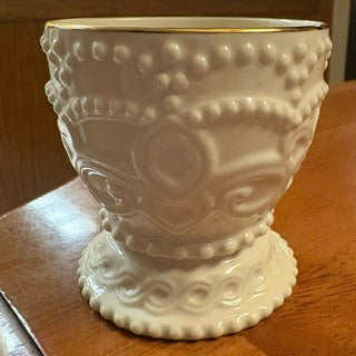 Lenox Beaded Votive Candle Holder, Ornate Motif