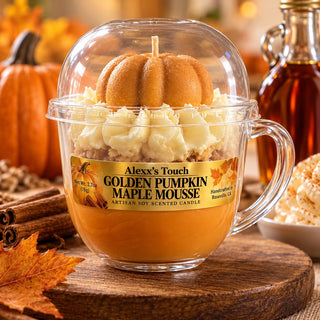 GOLDEN PUMPKIN M.M. ARTISAN SOY CANDLE
