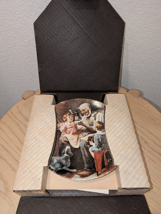 Norman Rockwell Plate "The Toy Maker"