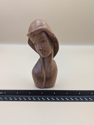 Wood Bust Female
