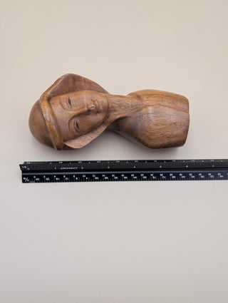 Wood Bust Female