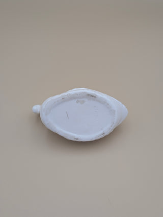 White Ceramic Swan Dish