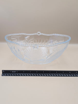 Seashell Oval Serving Bowl