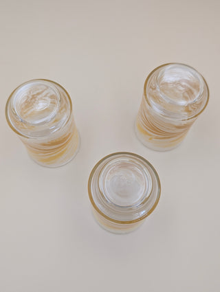 Wheat Tumblers, set of 3
