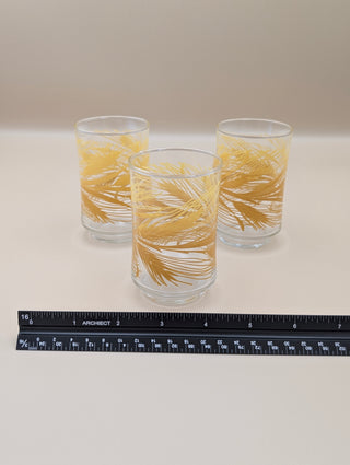 Wheat Tumblers, set of 3