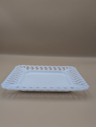 Westermoreland Milk Glass Plate