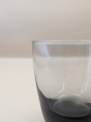 Smoky Grey Ombre Glasses Set of 2