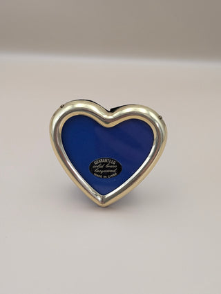 Brass Heart Picture Frame
