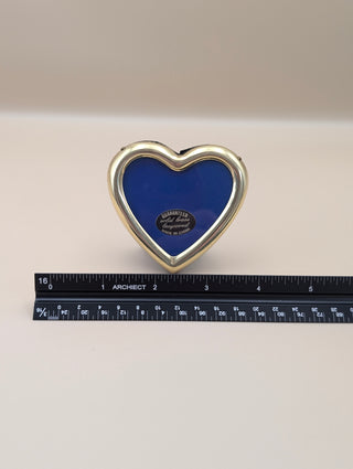 Brass Heart Picture Frame