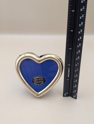 Brass Heart Picture Frame