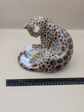 Lomonosov Porcelain Leopard