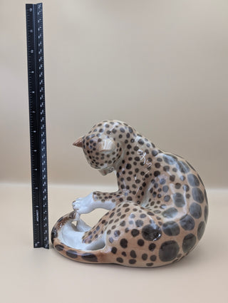 Lomonosov Porcelain Leopard