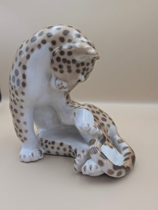 Lomonosov Porcelain Leopard