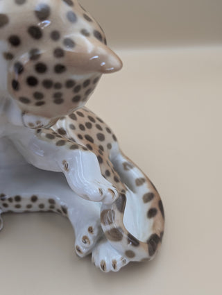 Lomonosov Porcelain Leopard