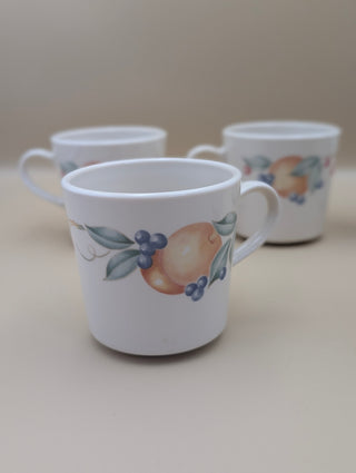 Corning USA Fruit Mugs Set of 5