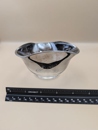 Set of 2 Smokey Ombre Glass Bowls