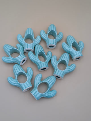 Set of 8 Cactus Napkin Rings