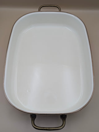 Floral Enamelware Roasting Pan